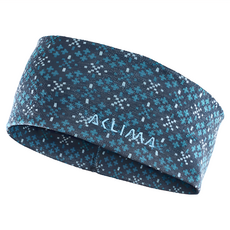 ACLIMA DE GLITRE 提花頭帶, 均碼, 藍色, 1個