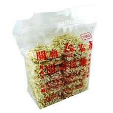同正 關廟拉麵, 純手工日曬麵, 麵身耐煮, 口感極佳, 拉鏈袋包裝, 1.2kg, 1包