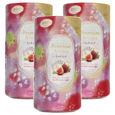 ST 雞仔牌 消臭力 芳香消臭劑 贅澤浴廁消臭力 無花果, 400ml, 3罐