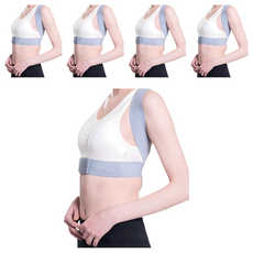 防駝美背挺胸訓練背帶，聚脂纖維彈性纖維材質，S/M/L/XL尺寸, 5個