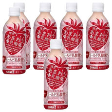 Sanko 三幸製菓 草莓風味乳酸飲, 350ml, 6瓶
