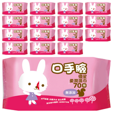 US baby 優生 口手臉柔潤濕巾 70抽, 無添加, 70張, 16包