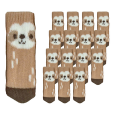 毛線椅腳套 樹懶 Set 16, 11cm, 1組