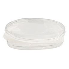 娃娃 透明收納包 Set 3件 PVC材質, 小包(13 x 9 x 5cm), 白色