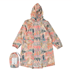 KiU 兒童雨衣，耐水壓10000mmH2O，適用尺寸120cm~140cm, 如意屋虎, L(120~140cm)