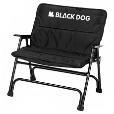 BLACK DOG 黑狗 單人寬度升級折疊椅附椅套 84 x 83 x 77cm, YZ004, 1個