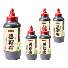 綠的宣言 黑糖蜜 本手造 嚴選黑糖使用, 350ml, 5瓶