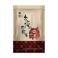 軒記台灣肉乾王 金薄豬肉乾 原味, 100g, 1包