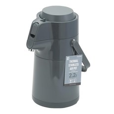 Pearl Life 珍珠金屬 Eco Stage系列 不鏽鋼保溫壺 HB-6760, 灰色, 2.2L, 1個