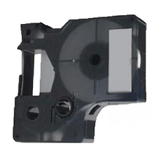 NEXTPAGE 台灣榮工 DYMO相容標籤帶 銀底黑字 19mm, 7m, 1個