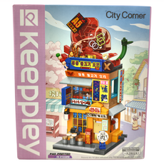 QMAN 韓式烤肉店 City Corner 造型組合玩具, K28024, 1個