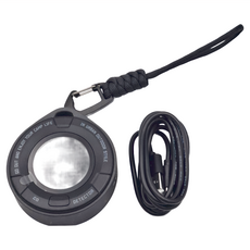 ADAMOUTDOOR 隨身一氧化碳溫濕度偵測器 (0~500 ppm), 黑色, 1個