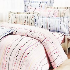 LAMINA 樂米娜 混紡被套, 印花粉