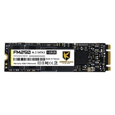 AITC 艾格 FM250 M.2 2280 SSD SATAIII 固態硬碟, 128GB, 1個