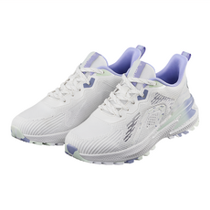 ATUNAS 歐都納 女款輕量透氣跑鞋 39號, 24.5cm, 白紫
