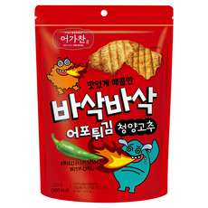 漁家餐 香脆魚片 青陽辣椒味, 100g, 1包