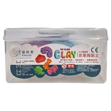 Eagle's Lab 益科思 小小創意家系列 史萊姆黏土 3歲以上, 混和顏色, 1盒