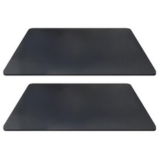 矽藻泥吸水桌墊 2入 檯墊, 50 x 40cm, 極簡深灰, 1組