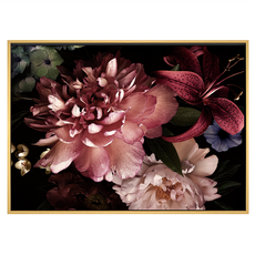 BOLUO GALLERY 菠蘿選畫所 花團錦簇, 木色