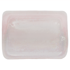 stasher 站站 矽膠密封袋 - 粉紅, 迷你(19.05 x 14.6 x 6.35cm), 1個