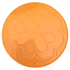 THE LOEL 耐熱止滑矽膠隔熱墊, 橙色, 1個