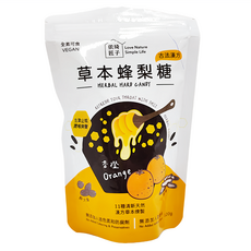Love Nature Simple Life 依琦匠子 草本蜂梨糖分享包 香橙口味, 120g, 1包