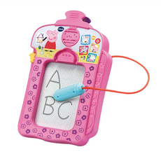 vtech 偉易達 Baby 音樂字母感應學習畫板, 粉紅豬小妹 粉色, 1入, 1個