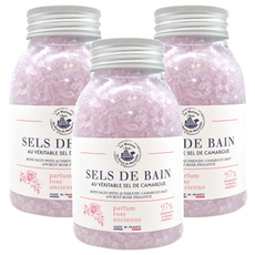 La Maison 馬賽皂之家 典雅玫瑰卡馬格沐浴海鹽, 300g, 3瓶