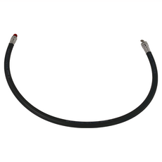 AQUATEC 調節器低壓空氣管 (500 PSI / 75公分) RH-500-758K, 黑色, RH-500-75BK