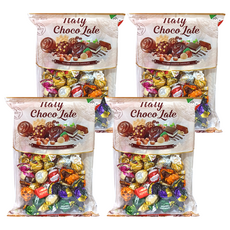Europe Holiday Italy Choco Late 綜合巧克力，口味多樣，回味無窮, 300g, 4袋