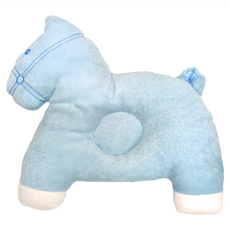 Fees BEBE 小馬寶寶枕頭 0歲以上, 藍色, 1個