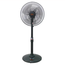 南亞牌 商業用座立扇 16吋(42 x 42 x 86~116cm) 鐵灰色 5.7kg 原廠保固, EF-9616