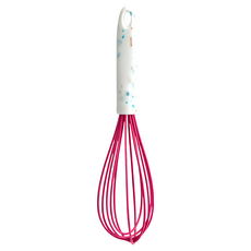 Trudeau 矽膠打蛋器，耐熱220度C, 彩糖紫, 1個