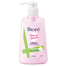 Biore 蜜妮 抗菌卸粧乳, 180ml, 1瓶