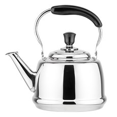 Chieh Pao 潔豹 304不銹鋼 鮮活琴音茶壺, 不銹鋼色, 4L, 1個