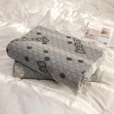 JINDACHI 金大器 天絲石墨烯乳膠枕 工學護頸型, 1個, 乳膠枕 灰色