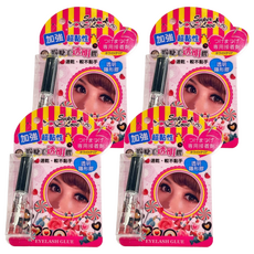 Super Love 超黏性假睫毛膠 速乾不黏手, 透明, 4瓶