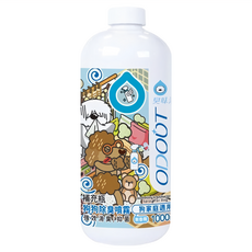 臭味滾 ODOUT 狗狗除臭噴霧，植物成份配方，Ecocert產品，除臭力UP, 1L, 1瓶