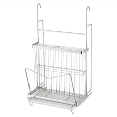 DAY&DAY 刀柄砧板鍋蓋架 掛式 - MIT台灣設計製造精品, 高品質304不鏽鋼材質, ST3015F, 1個