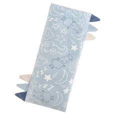baa baa sheepz 抱抱羊 Bed-Time Buddy 安撫抱枕 95% 天然竹纖維, 宇宙藍, 小(30 x 13cm)