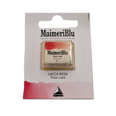MAIMERI 美利藍塊狀水彩 玫瑰湖紅, 1.5ml, 1色
