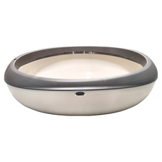 Richell 利其爾 拉普蕾蛋型便盆 M, 摩登灰, 1個