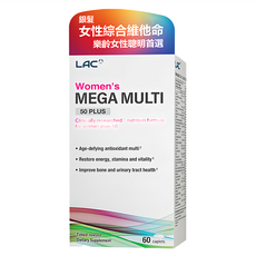 LAC 利維喜 銀寶美佳女用綜合維他命, 1個, 60顆