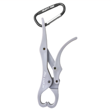 HR 輕量魚夾 HFG-2702 灰色 鎖扣式魚夾設計, 125mm, 1個