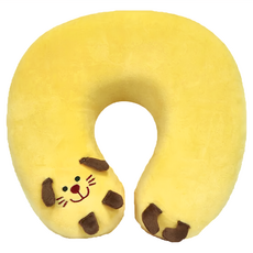 J&N 記憶綿材質 U型枕, 卡哇依黃狗造型