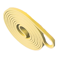 muva 高密度肌力鍛鍊帶 強力伸展健身塑形, 輕量黃, 1條