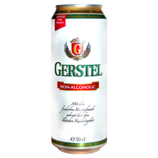 GERSTEL 拉格 啤酒風味飲 無酒精, 500ml, 6罐