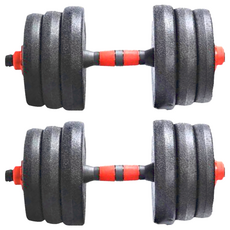 環保啞鈴 圓, 20kg, 2個