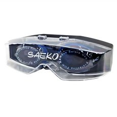 SAEKO 原創系列 舒適眼罩防霧快調泳鏡 S77_DBL 黑藍, 不適用, 1個