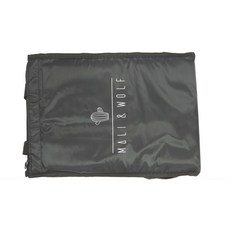 MALI&WOLF 容量加大手提長款保溫帶, 黑色, 1個